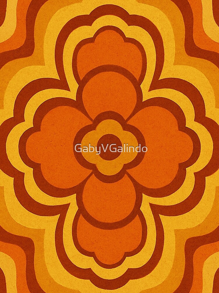 Retro Carpet Pattern by GabyVGalindo