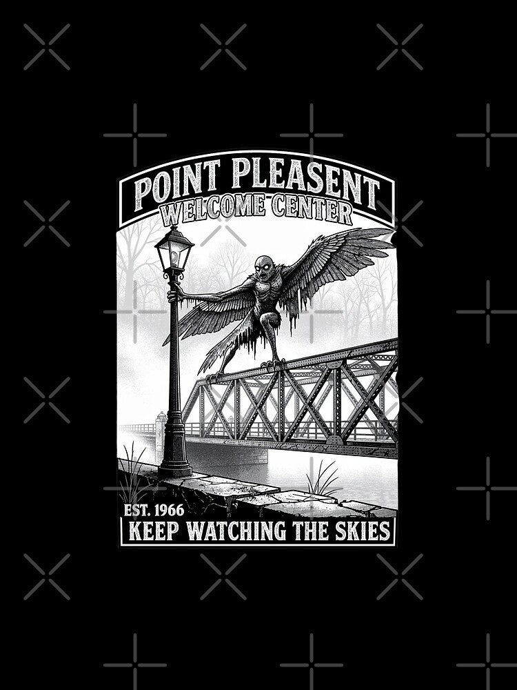 Vintage Mothman of Point Pleasant by w66aboo
