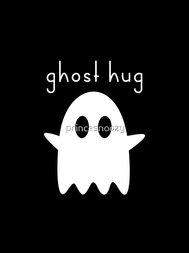 Ghost Hug | White by princesnoozy