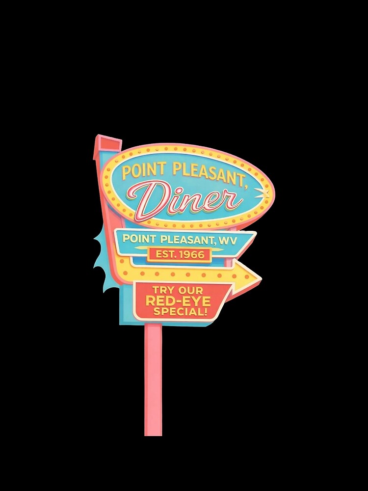 Point Pleasant Diner by CryptidOutfittersCo