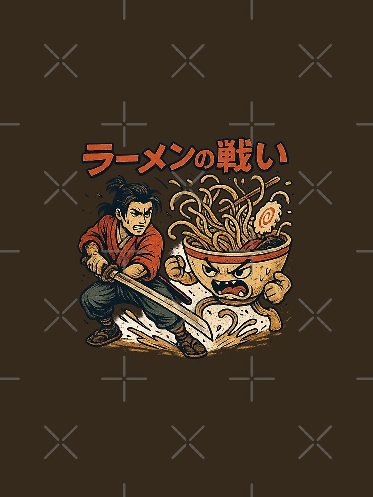 Samurai Ramen Showdown – Noodle Duel by Diwakar-Designs