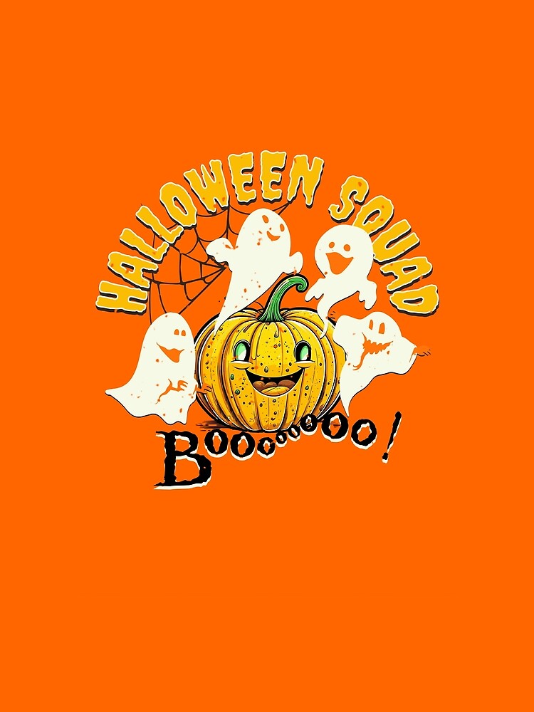 Cute Halloween Squad Spooky Pumpkin by Betsytiptoe