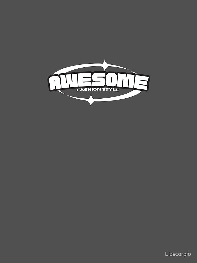 Title: "Awesome Fashion Style Retro Logo by Lizscorpio