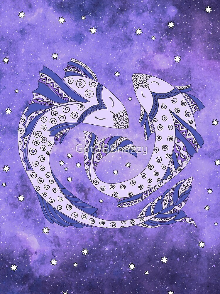Pisces Fish Zodiac Sign by Got2BSnazzy
