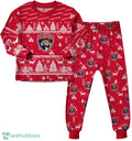 Florida Panthers Christmas Pattern Family Matching Pajamas Sets Best Gift For Christmas