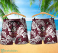 Florida State Seminoles Tropical Pattern Combo Hawaii Shirt and Shorts For Fans