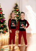 Funny Santa North Pole Dancing Santa Claus Family Matching Pajama Set