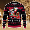 Georgia Bulldogs Santa Claus Ugly Christmas Sweater All Printed Sweater For Fans Gift Ideas