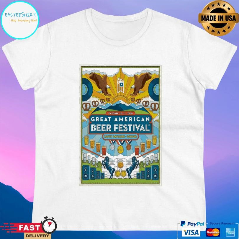 Great American Beer Festival October 10 11 2026 Shirt