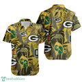 Green Bay Packers Hawaiian Shirt Retro Hawaiian Shirt