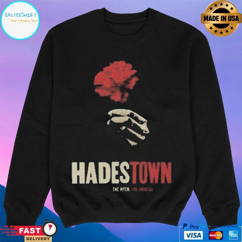Hadestown Hadestown Flower Hand Art Shirt