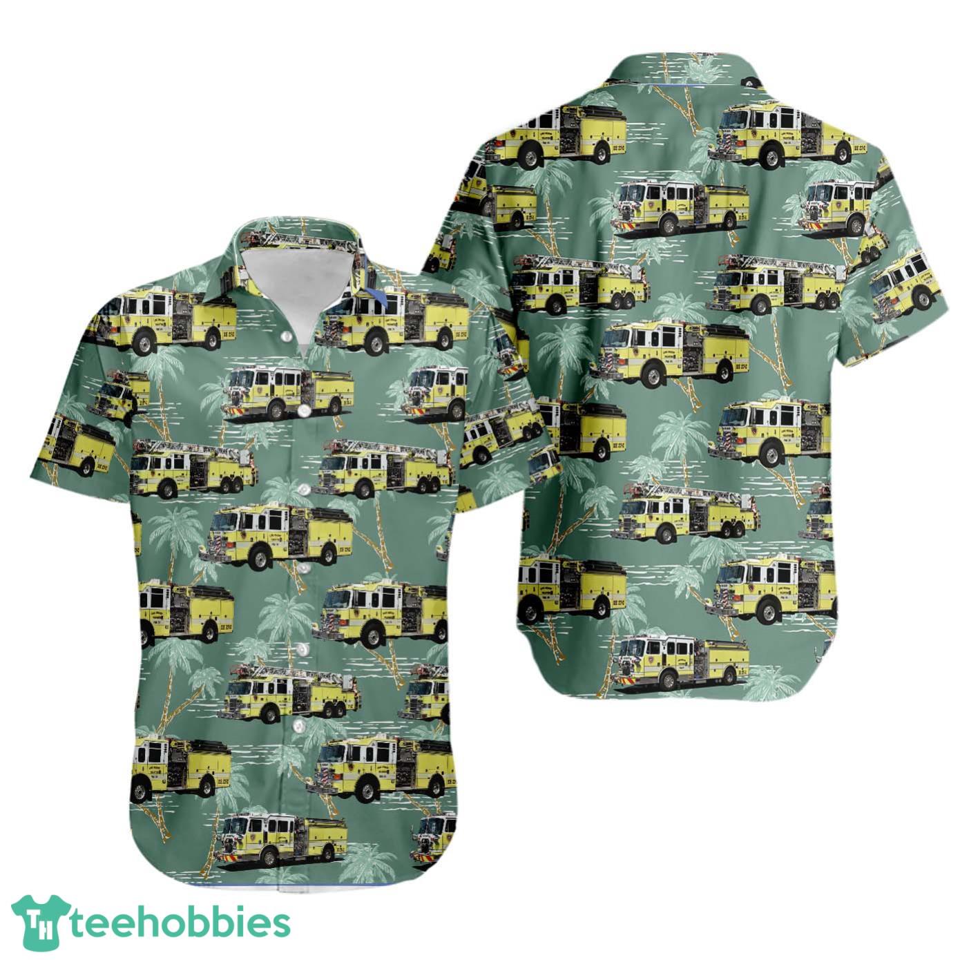 Hagerstown Maryland Long Meadow Volunteer Fire Company Cute Beach Hawaii Shirt