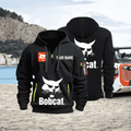 Bobcat Custom Quarter Zipper Hoodie