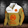 Royal Enfield Custom Name Stand Collar Sweatshirt