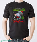 I Want A Hippopotamus For Christmas Shirt Hippo Candy Santa Shirt