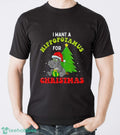 I Want A Hippopotamus For Christmas Xmas Hippo for Kid Women T-Shirt