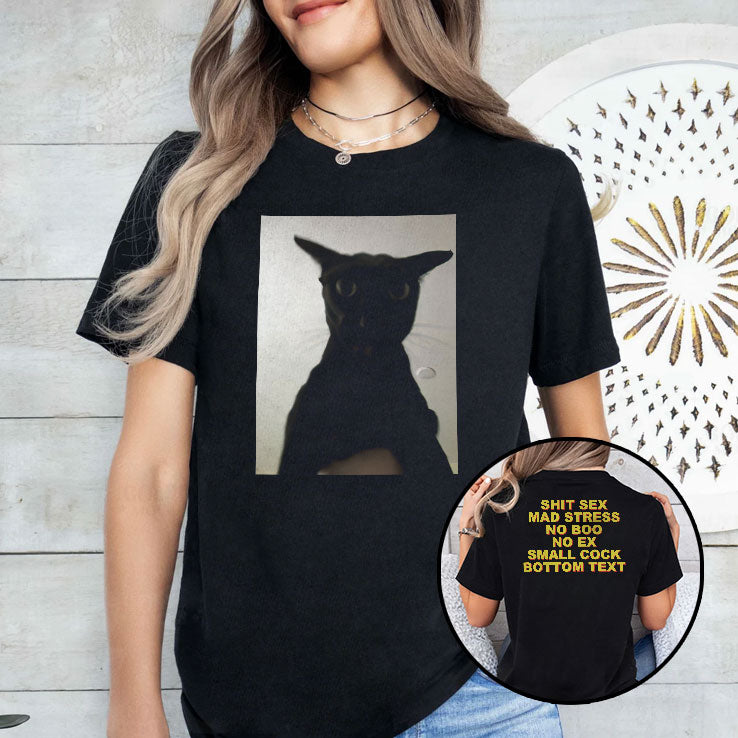 Shit Sex Mad Stress No Boo No Ex Small Cock Bottom Text Shirt Special Design For Finn Trekofski