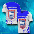 Ipswich Town 3D T-Shirt Special Gift For Loved Ones