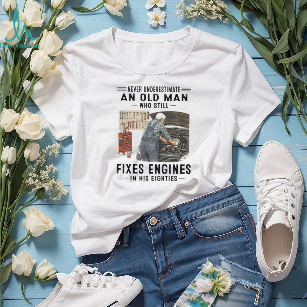 Never Underestimate An Old Man Who Still Fixes Engines In His Eighties