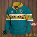 Custom Jacksonville Collar Sweatshirt, Stand Collar Sweatshirt