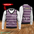 James Madison Dukes Custom Name New Style Sweater Ghile Style 3D Print Christmas Sweater