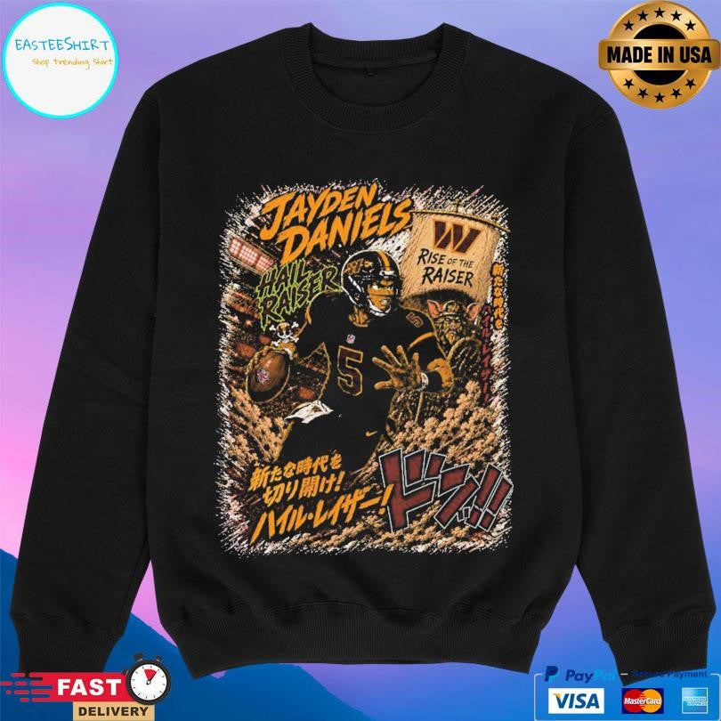 Jayden Daniels Rise Of The Raiser Shirt