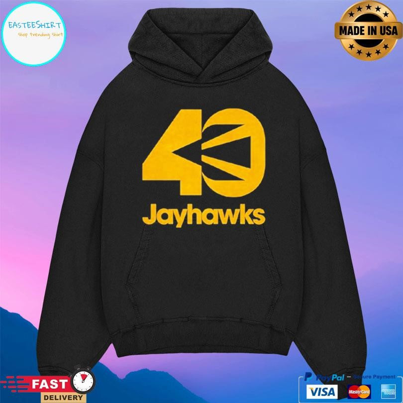 Jayhawks 40th Anniversary Logo Shirt