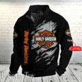 Haarleyy Davidson Personalized Stand Collar Sweatshirt