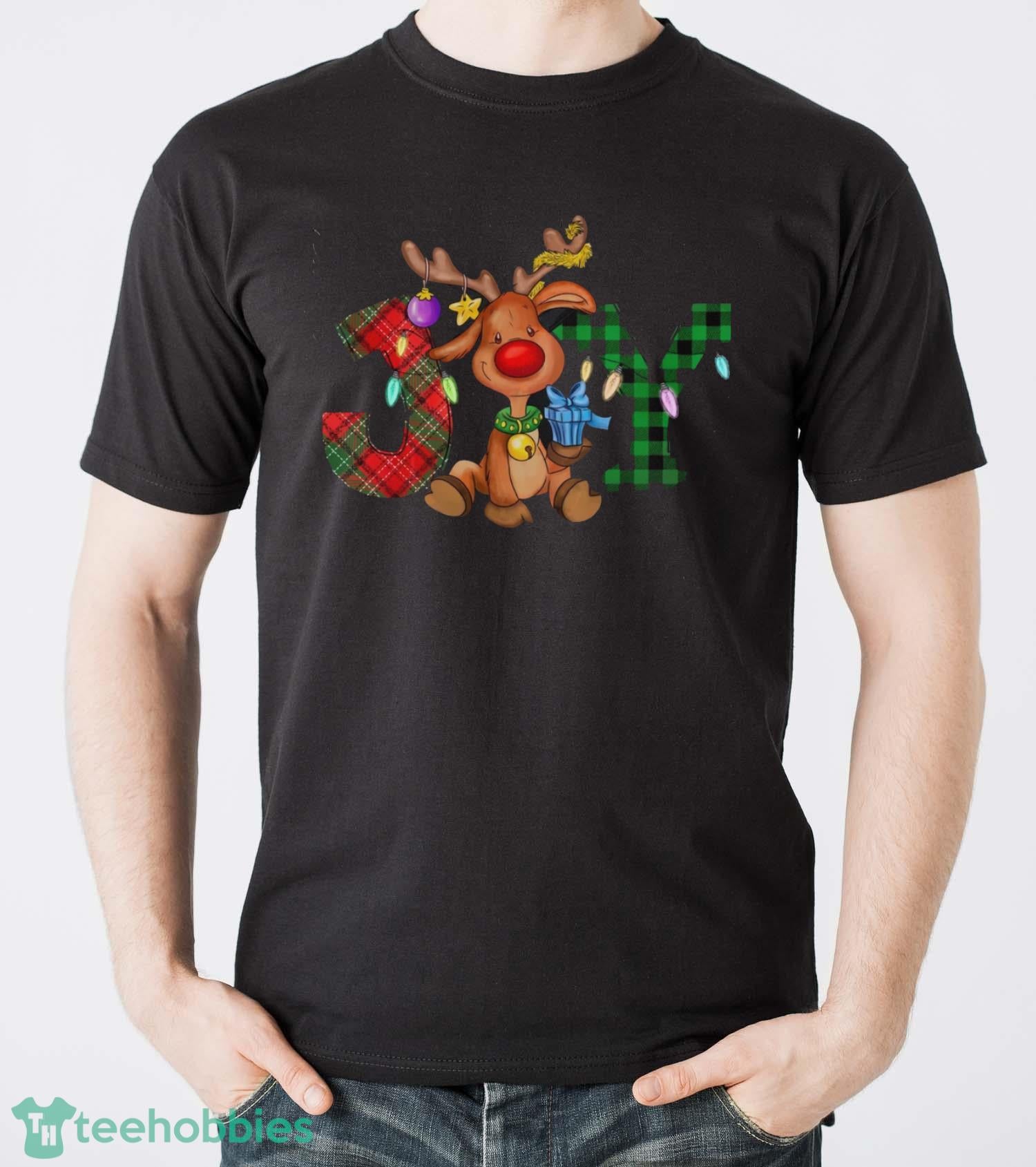 Joy Baby Reindeer Christmas Shirt for Xmas Gift, Joy Christmas Tee