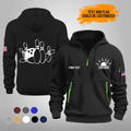 Pesonalized Name Bowling Tactical Hoodie