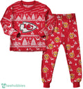 Kansas City Chiefs Christmas Pattern Family Matching Pajamas Sets Best Gift For Christmas