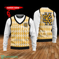Kennesaw State Owls Custom Name New Style Sweater Ghile Style 3D Print Christmas Sweater