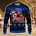 Kentucky Wildcats Santa Claus Ugly Christmas Sweater All Printed Sweater For Fans Gift Ideas