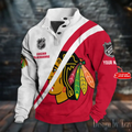 Chicago Blackhawks Stand Collar Sweatshirts