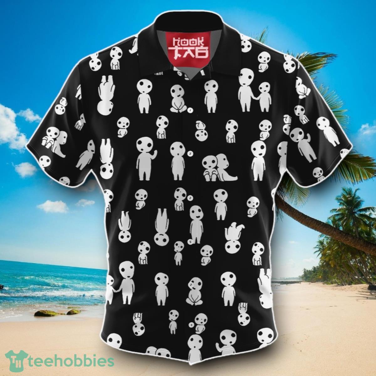 Kodama Hawaiian Shirt Impressive Gift Mononoke Hime Hawaiian Shirt Impressive Gift