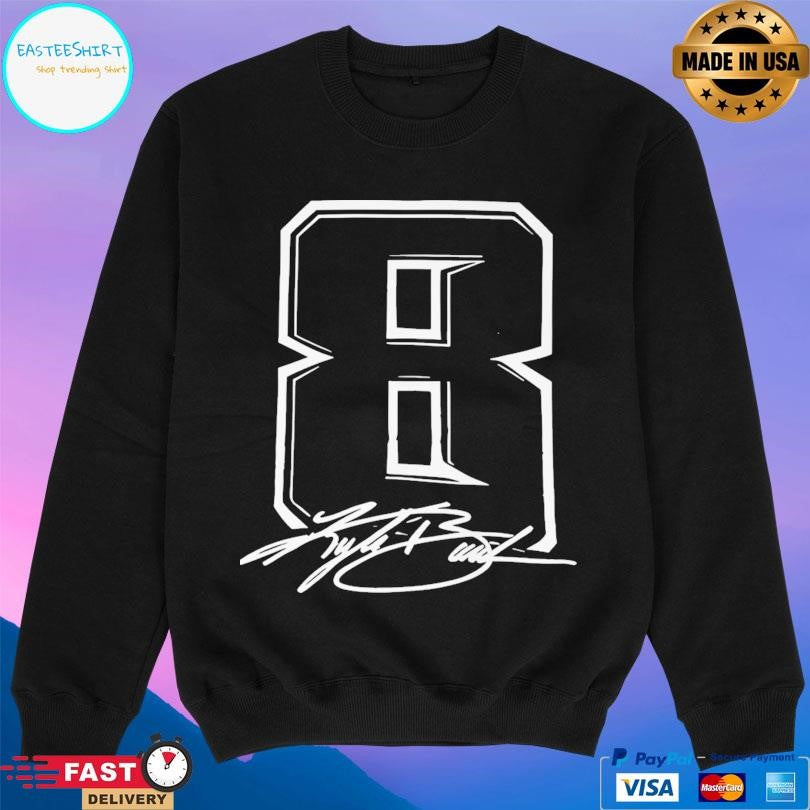 Kyle Busch 8 Signature Memorial Shirt