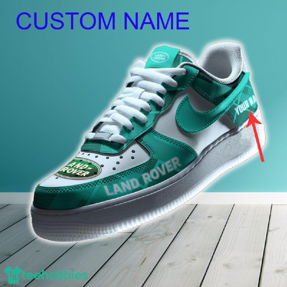 Land Rover Car Air Force 1 Shoes Green Color For Men Women Custom Name Gift For Fans
