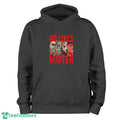 Leatherface Jason Voorhees Freddy Krueger and Michael Myers no lives matter Halloween shirt