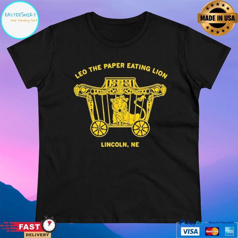 Leo The Paper Eating Lion Shirt