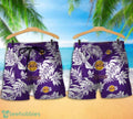 Los Angeles Lakers Tropical Pattern Combo Hawaii Shirt and Shorts For Fans