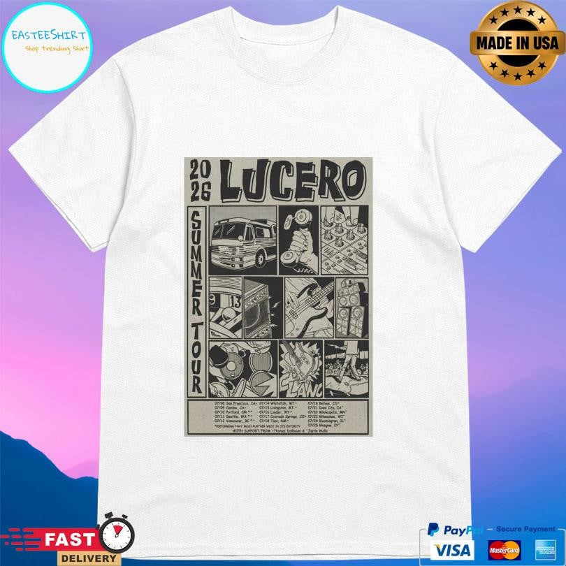 Lucero Summer 2026 Tour Shirt