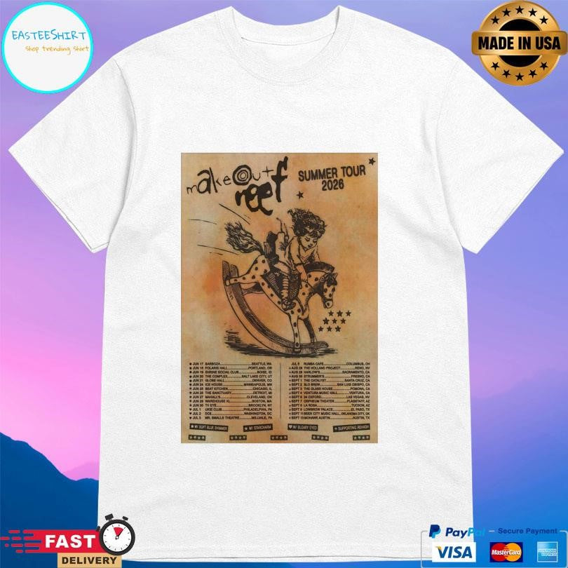Makeout Reef Summer Tour 2026 Shirt
