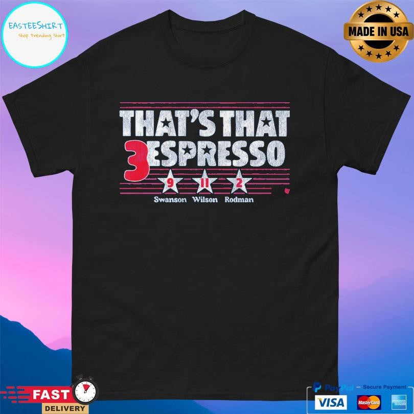 Mallory Swanson Trinity Rodman And Sophia Wilson That’s That 3 Espresso T-Shirts