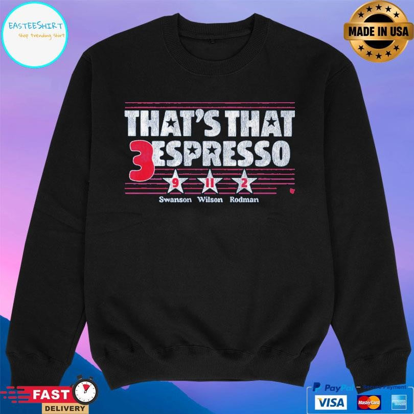 Mallory Swanson Trinity Rodman And Sophia Wilson That’s That 3 Espresso T-Shirts