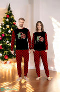 Merry Everything and A Happy Always Rainbow Christmas Tree Family Matching Pajama Set