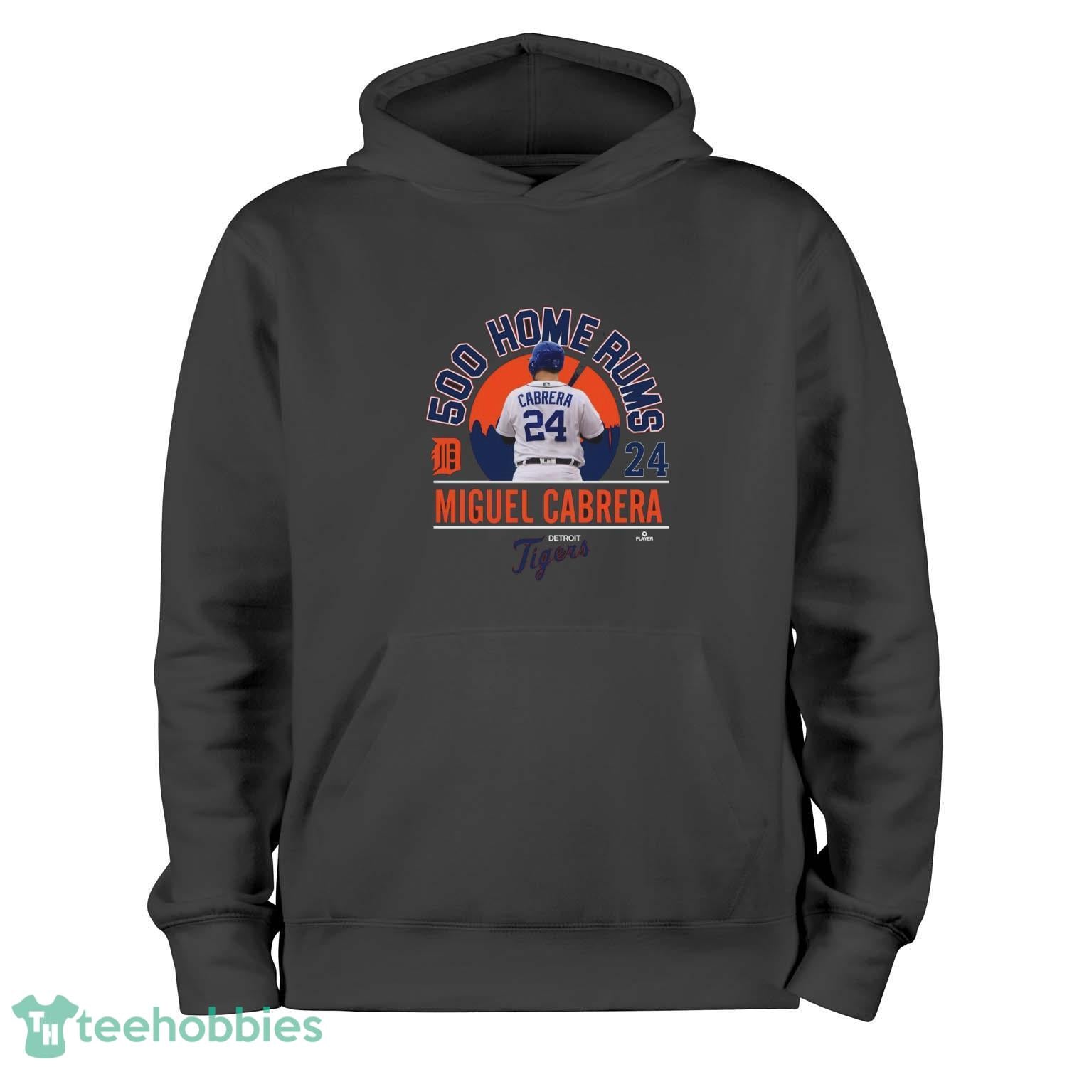 Miguel Cabrera Detroit Tigers 500 Home Runs Baseball T-Shirt