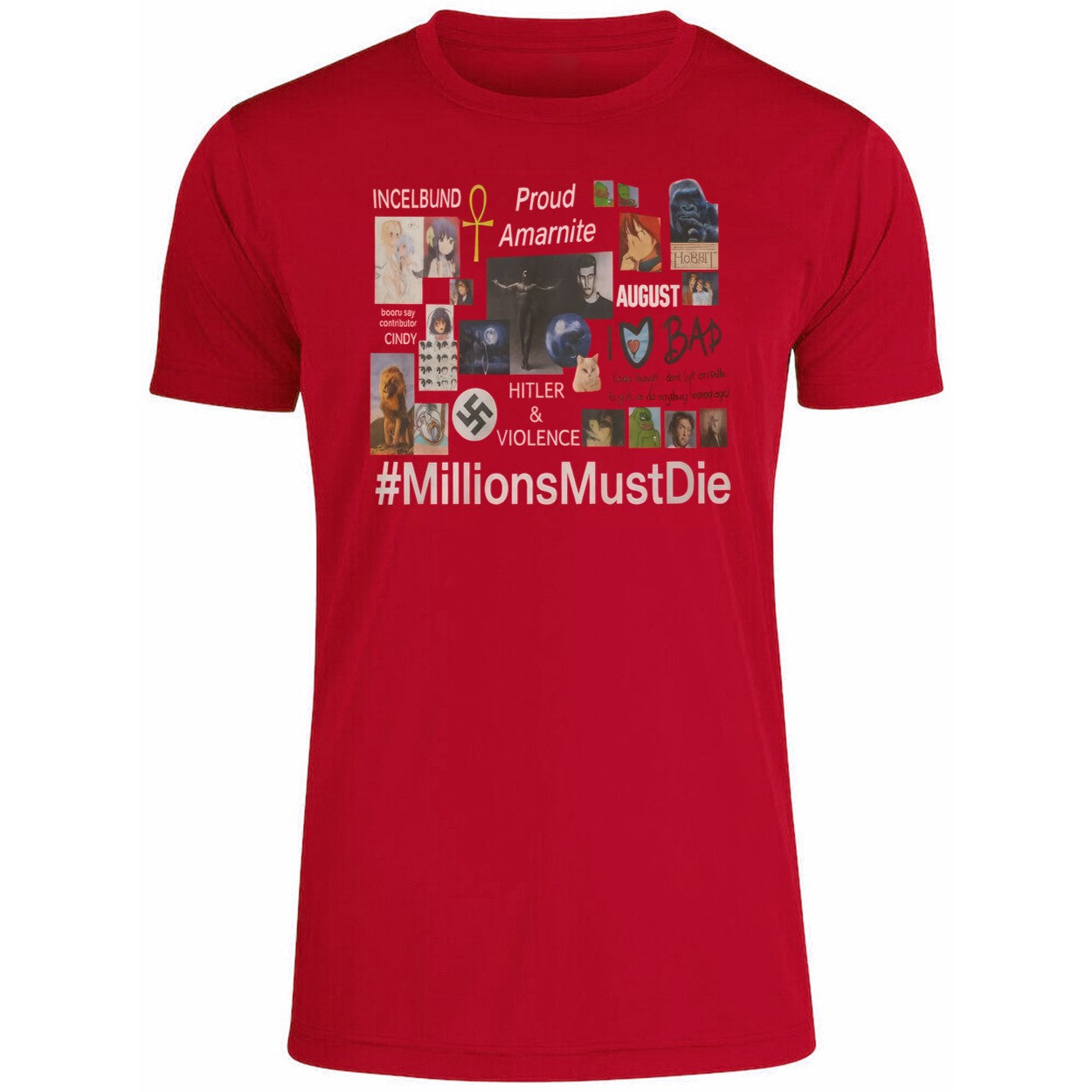 #millionsmustdie Proud Amarnite Shirt