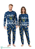 Milwaukee Brewers MLB Christmas Pattern Family Matching Pajamas Sets Best Gift For Christmas
