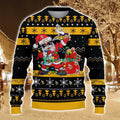 Minnesota Vikings Santa Claus Ugly Christmas Sweater All Printed Sweater For Fans Gift Ideas