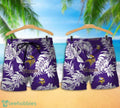 Minnesota Vikings Tropical Pattern Combo Hawaii Shirt and Shorts For Fans